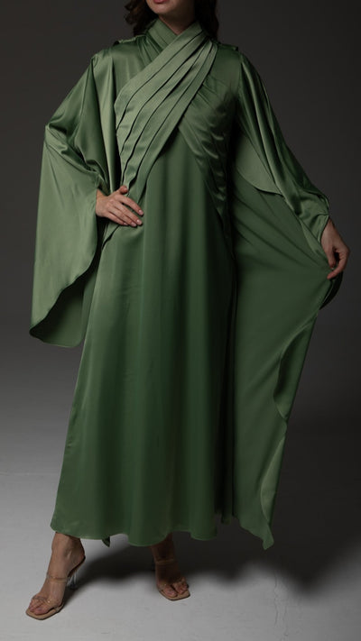 CROSS PLEATS